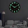 12'' Luminous Wall Clock to suit Home Bedroom Living Room — image 3
