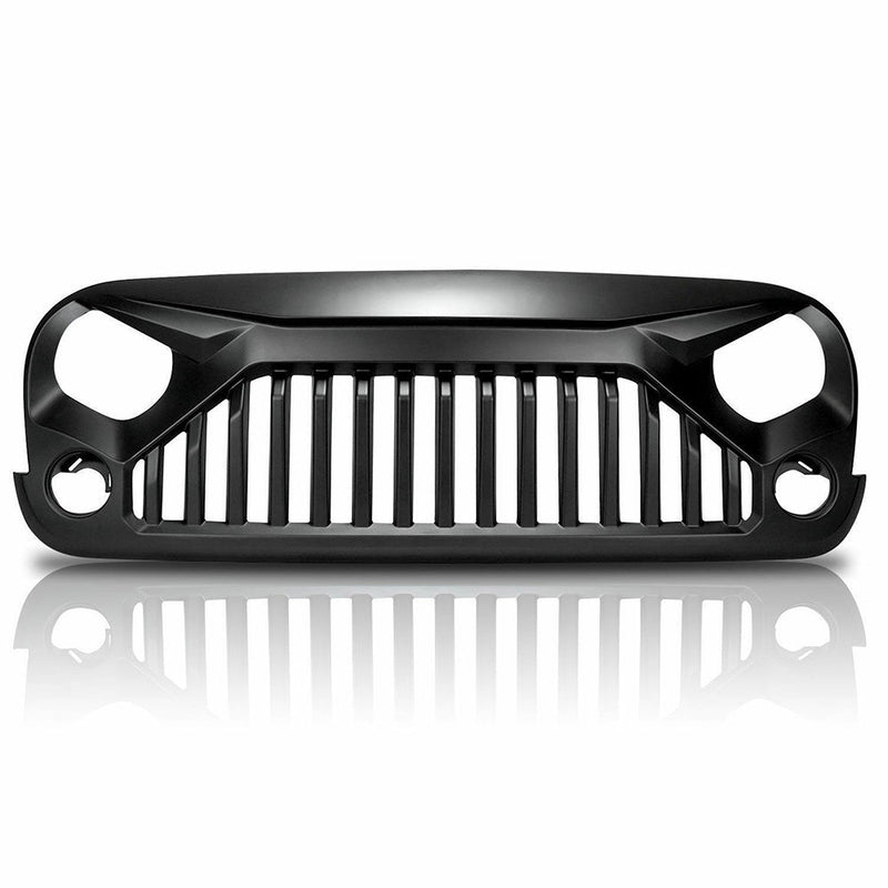 Black Front Gladiator Grille to suit Jeep Wrangler JK 3.6L — image 1