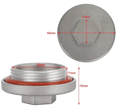 Suzuki QuadRunner LT LT-F 125 160 185 230 Generic 8x Valve Adjuster Cover Cap O-Ring