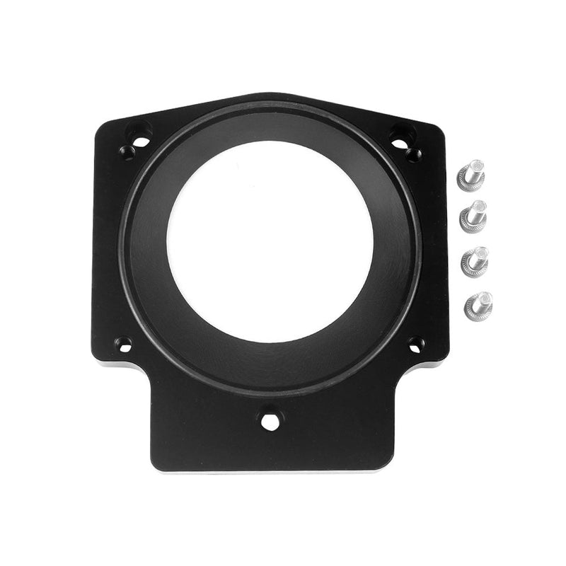 102mm Throttle Body Spacer Adapter to suit GM LS1 LS2 LS6 Engines Black — image 1