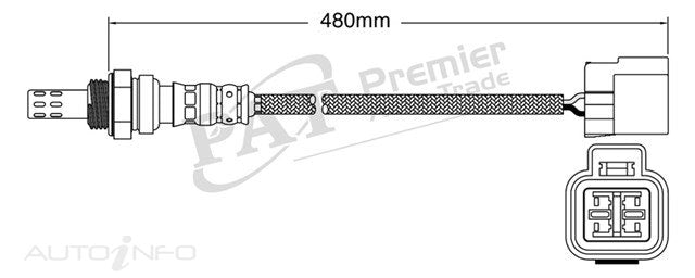 PAT Hyundai Oxygen Sensor - EGO-683