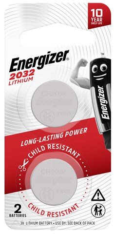 Energizer Energizer Battery Coin CR2032 - E303803800