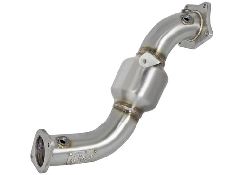 aFe Twisted Steel Down-Pipe - Street Series (Camaro 2016+) — fits Chevrolet Camaro Gen 6