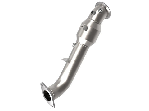 aFe Twisted Steel Down-Pipe - Street Series (Silverado/Sierra 1500 19+) — fits GMC Sierra