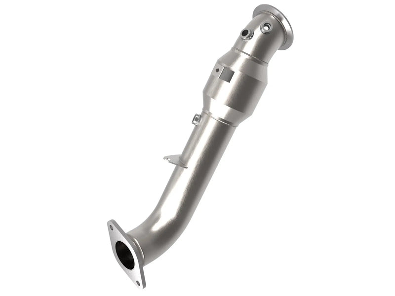 aFe Twisted Steel Down-Pipe - Street Series (Silverado/Sierra 1500 19+) — fits GMC Sierra