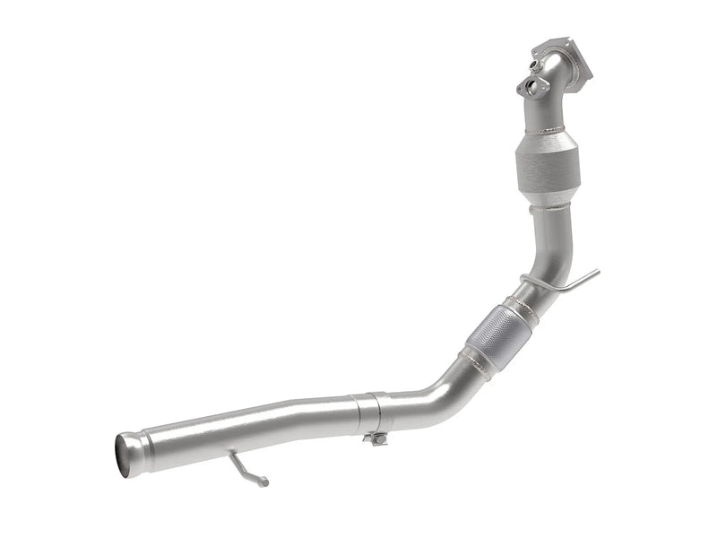 aFe Twisted Steel Down-Pipe - Street Series (Wrangler JL 18+) — fits Jeep Wrangler