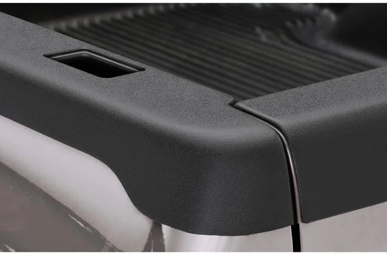 Bushwacker Fleetside Rail Caps 96.0in Bed Does Not Fit Flareside - Smooth Back w/Holes (Silverado 1500 99-06)