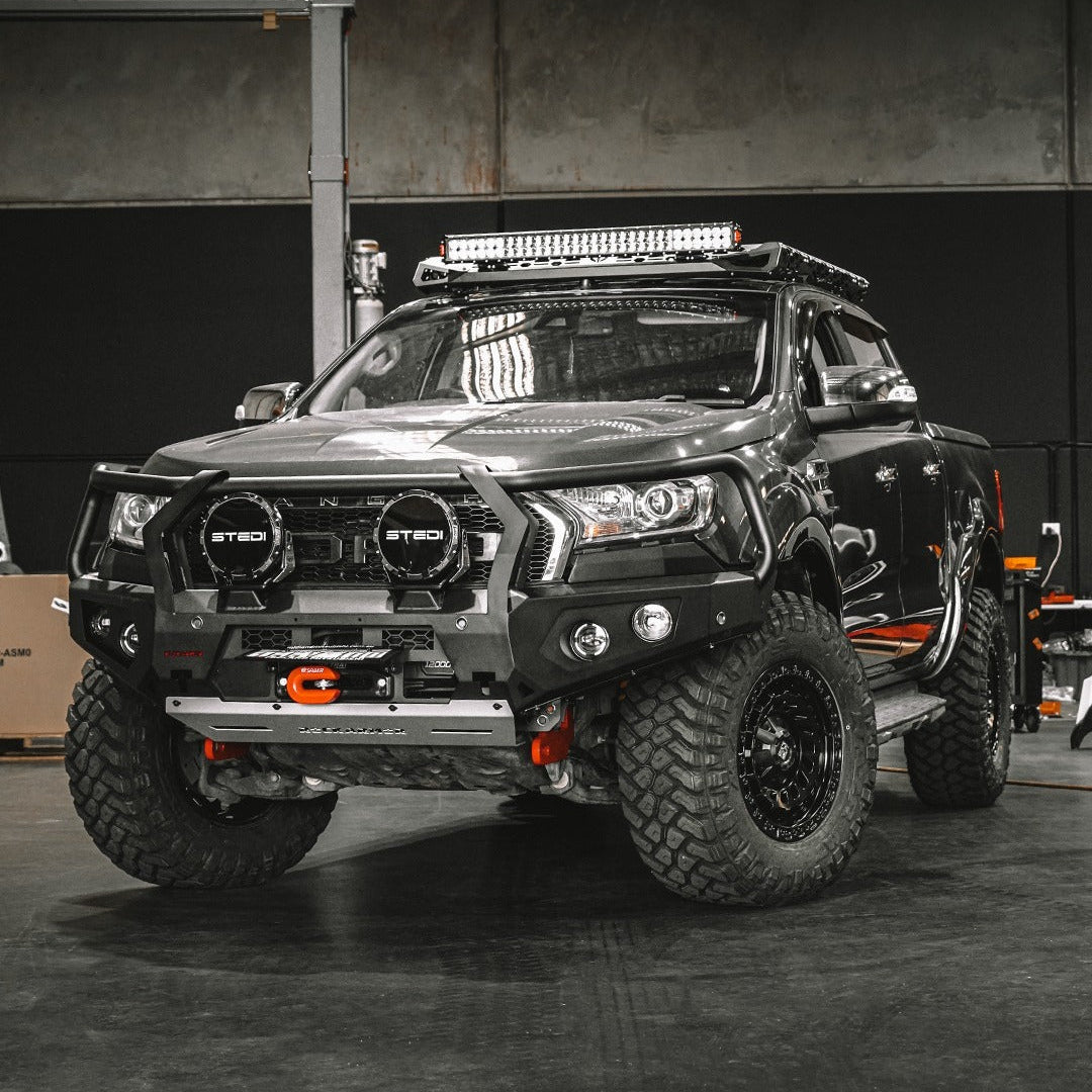 Rockarmor GT Steel Hoop Bullbar - Ford Ranger PX2 & 3