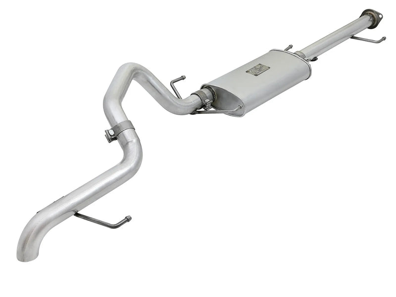 aFe Scorpion 2.5" Aluminized Steel Cat-Back Exhaust System w/Hi-Tuck Tips (FJ Cruiser 07-17) — fits Toyota FJ Cruis...