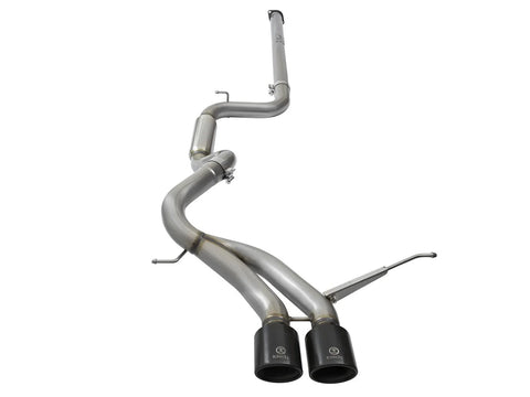aFe Takeda 3" 304 Stainless Steel Cat-Back Exhaust System (Focus ST EcoBoost 13-18)