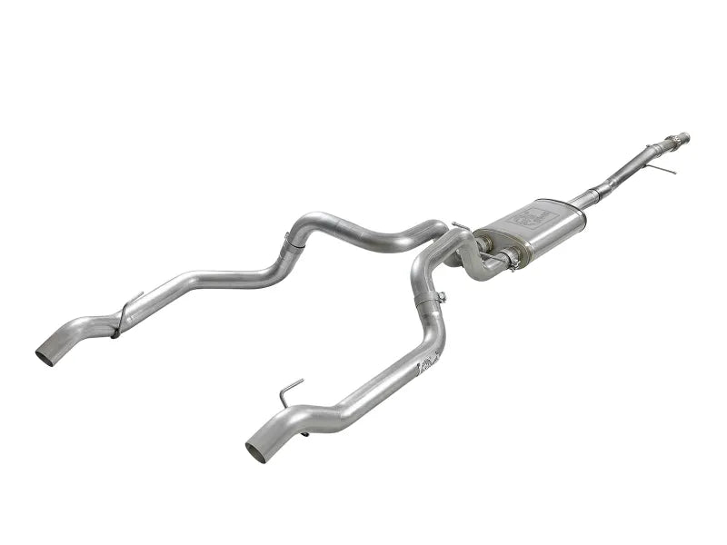aFe Vulcan Series 3" 304 Stainless Steel Cat-Back Exhaust System (Silverado/Sierra 2019+) - Black Tips