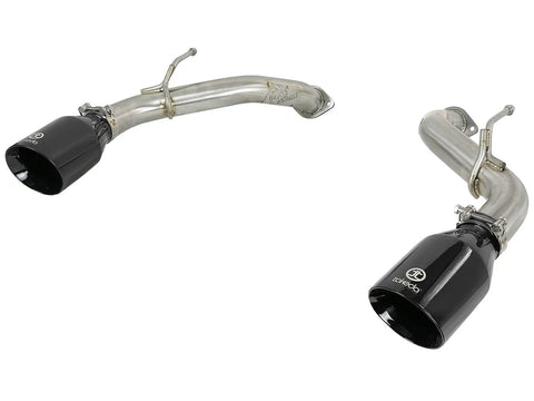 aFe Takeda 2-1/2" 304 Stainless Steel Axle-Back Exhaust System (Infiniti Q50 2016+)
