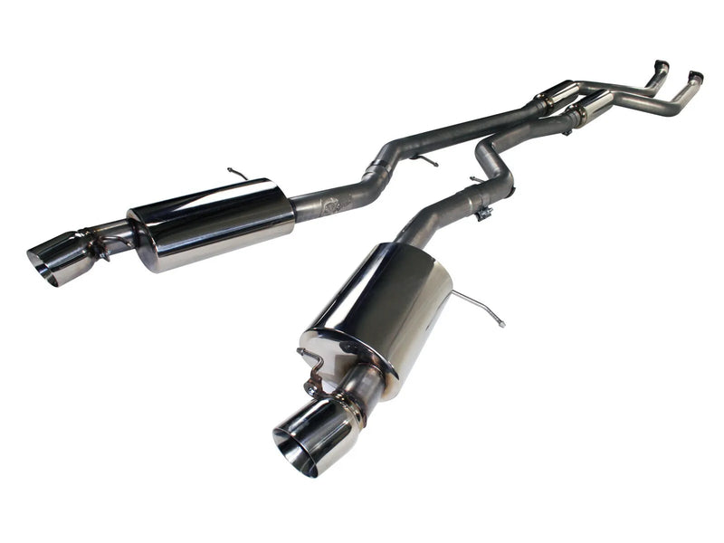 aFe MACH Force-Xp 2-3/4" 304 Stainless Steel Cat-Back Exhaust System (BMW 335i 11-12) — fits BMW 3 Series