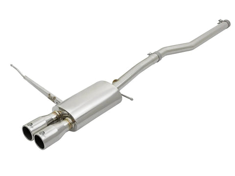 aFe MACH Force-Xp 2-1/2" 304 Stainless Steel Cat-Back Exhaust System (Cooper S F55 2015+) Polished Tips