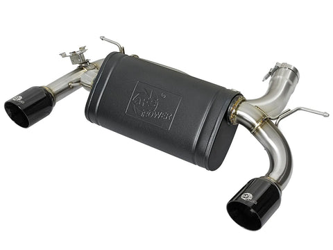 aFe MACH Force-Xp 3" to 2-1/2" 304 Stainless Steel Axle-Back Exhaust System (BMW 335i 12-15/445i 14-16)