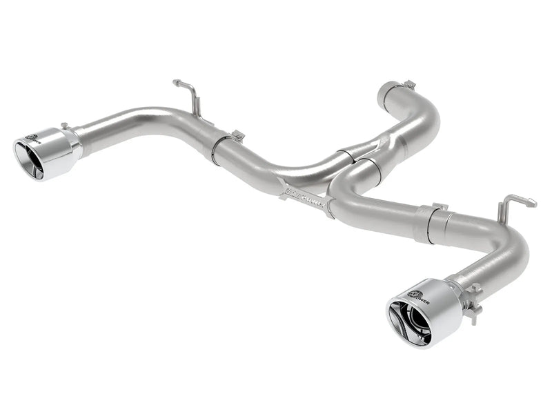 aFe MACH Force-Xp 3" to 2-1/2" 304 Stainless Steel Axle-Back Exhaust System (Golf GTI 15-17) Polished Tips — fits V...