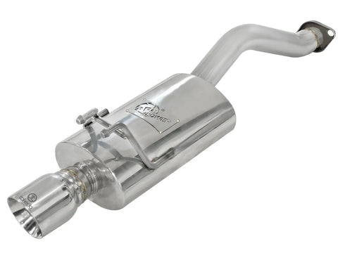 aFe Takeda 2-1/2" 304 Stainless Steel Axle-Back Exhaust System (Civic 06-11) — fits Honda Civic