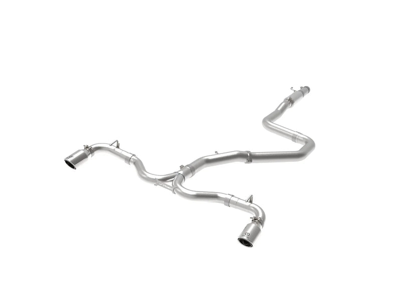 aFe Takeda 3" to 2.5" 304 Stainless Steel Cat-Back Exhaust (Elantra GT 18-20/i30 17-20) Polished Tips — fits Hyunda...