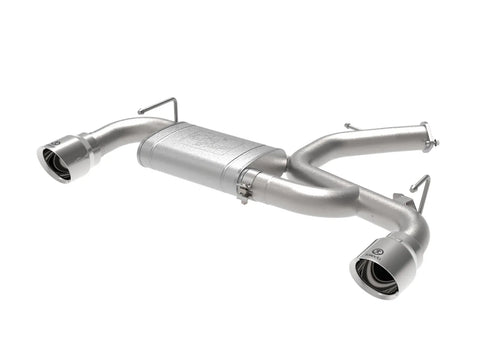 aFe Takeda 3" 304 Stainless Steel Axle-Back Exhaust System (Veloster N 19-20) Polished Tips