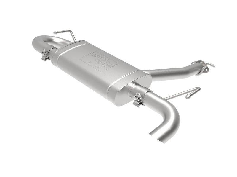 aFe Takeda 2.5" 304 Stainless Steel Axle-Back Exhaust System - No Tip (Kona 2018+) — fits Hyundai Kona