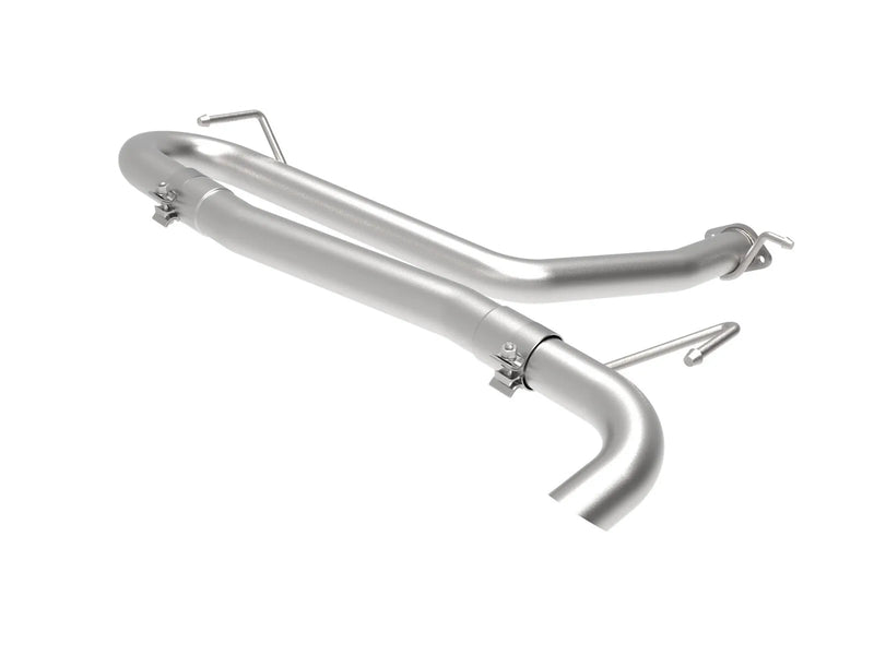 aFe Takeda 2.5" 304 Stainless Steel Axle-Back Exhaust System - No Muffler/Tip (Kona 2018+)