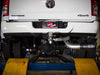 aFe Large Bore-HD 5" 409 Stainless Steel DPF-Back Exhaust System (Dodge 2500/3500 L6 LWB 19+) - Black Tip — fits Do... (image