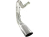 aFe Large Bore-HD 5" 409 Stainless Steel DPF-Back Exhaust System (F-250/F-350 11-14)