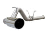 aFe Large Bore-HD 4" 409 Stainless Steel DPF-Back Exhaust System (F-250/F-350 17+) - Black Tips