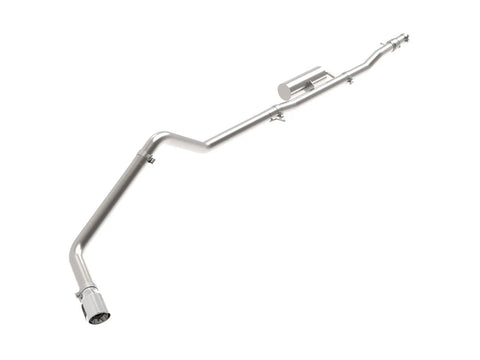 aFe Apollo GT Series 3" 409 Stainless Steel Cat-Back Exhaust System w/Resonator (Ranger 19+) - Polished Tip