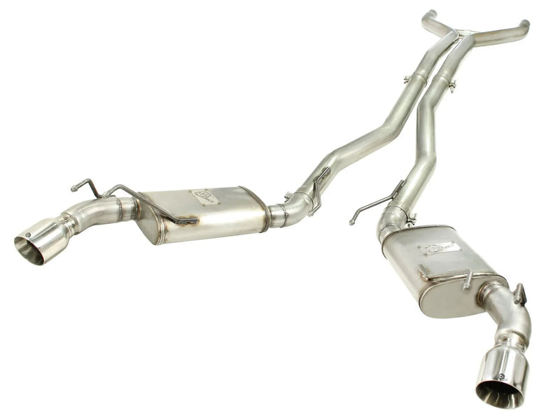 aFe MACH Force-Xp 3" 409 Stainless Steel Cat-Back Exhaust System (Camaro SS/ZL1 10-13) Polished Tips — fits Chevrol...