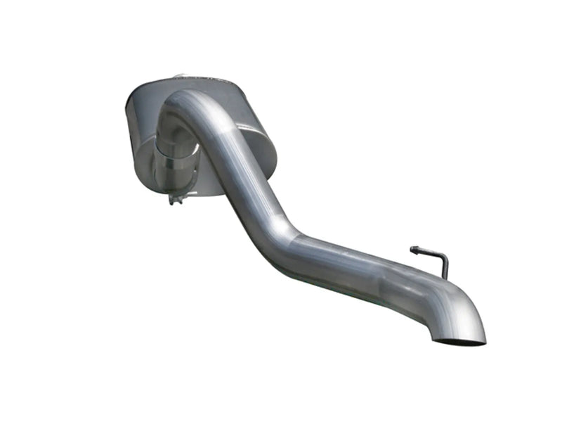aFe Mach Force-Xp Hi-Tuck 3" 409 Stainless Steel Cat-Back Exhaust System (Wrangler TJ 00-06) — fits Jeep Wrangler