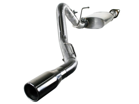 aFe Mach Force-Xp 2.5" 409 Stainless Steel Cat-Back Exhaust System (Wrangler TJ 00-06) — fits Jeep Wrangler