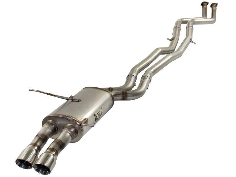aFe MACH Force-Xp 2.25" 409 Stainless Steel Cat-Back Exhaust System (BMW 325ci/330ci 01-06) — fits BMW 3 Series