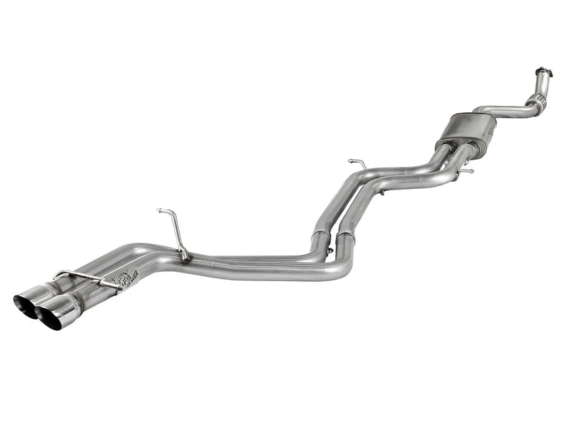 aFe MACH Force-Xp 2.75" to 2.25" 409 Stainless Steel Cat-Back Exhaust System (A4 B8 09-16) — fits Audi A4