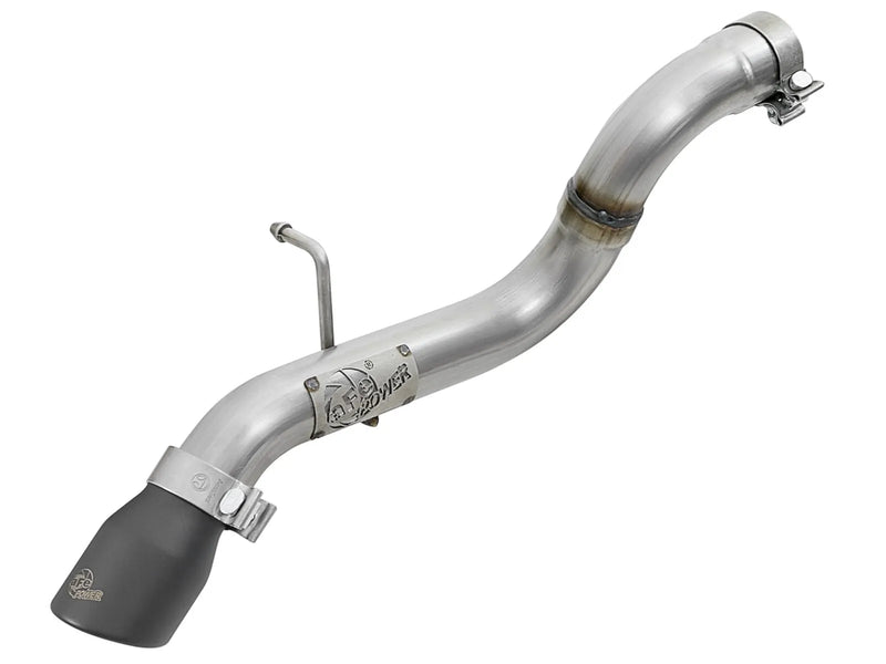 aFe Mach Force-Xp Hi-Tuck 2.5" 409 Stainless Steel Axle-Back Exhaust System (Wrangler JL I4 18+)