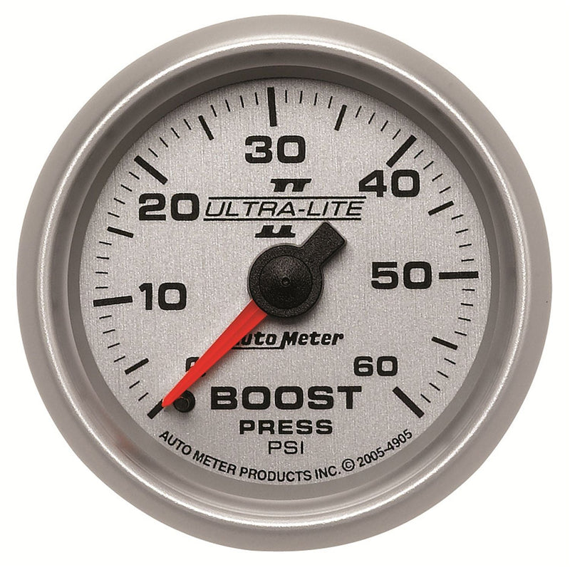 AutoMeter 2-1/16 Boost 0-60 PSI Mech AU4905