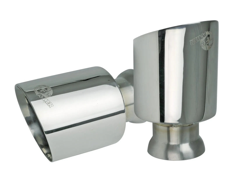 aFe MACH Force-Xp 4.5" Direct-Fit Exhaust Tip Set (Charger SRT Hellcat/V8 2015+) Polished Tips — fits Dodge Charger