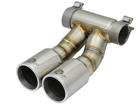 aFe MACH Force-Xp 3.5" 304 Stainless Steel Exhaust Tip (Boxster S 13-16/Cayman 14-16) Polished