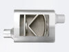 aFe Scorpion 2.5" Aluminized Steel Muffler (image 4)