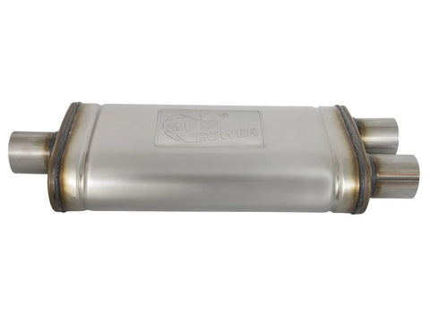 aFe Mach Force-Xp 2.5" to 2" 409 Stainless Steel Muffler