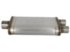 aFe Mach Force-Xp 3" to 2.5" 409 Stainless Steel Muffler - 3" Center Inlet /2.5" Dual Outlets, 18"L x 9"W x 4"H Body (image 3