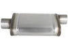 aFe MACH Force-Xp 3" 409 Stainless Steel Muffler - 3" Inlet/Outlet Center/Offset, 14"L x 9"W x 4"H Body