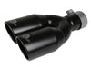 aFe MACH Force-Xp 2.5" 304 Stainless Steel Exhaust Tip - 2.5" In x 3.5" Out x 12"
