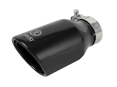 aFe Takeda 2.5" 304 Stainless Steel Exhaust Tip - 2.5" In x 4" Out x 8"L