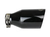 aFe Mach Force-Xp 2.5" 304 Stainless Steel Exhaust Tip - 2.5" In x 4.5" Out x 9" - Black
