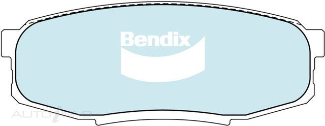 Bendix Brake Pads Rear Toyota Lancer UZJ200 - DB18574WD