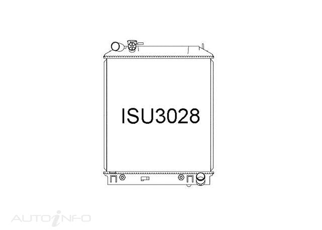 Fenix Radiators Isuzu Radiator - ISU3028-PA36A