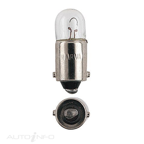 Narva Globe 12V 2W BA9S T8.5MM PK10 - 47230