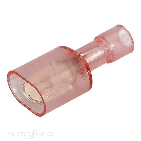 Narva Terminal Male Insul Red 6.3MM - 56011BL