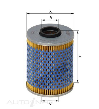 Hengst Oil Filter Bmw 3.2 Z3 Z4 E36 E46 - E82HD24